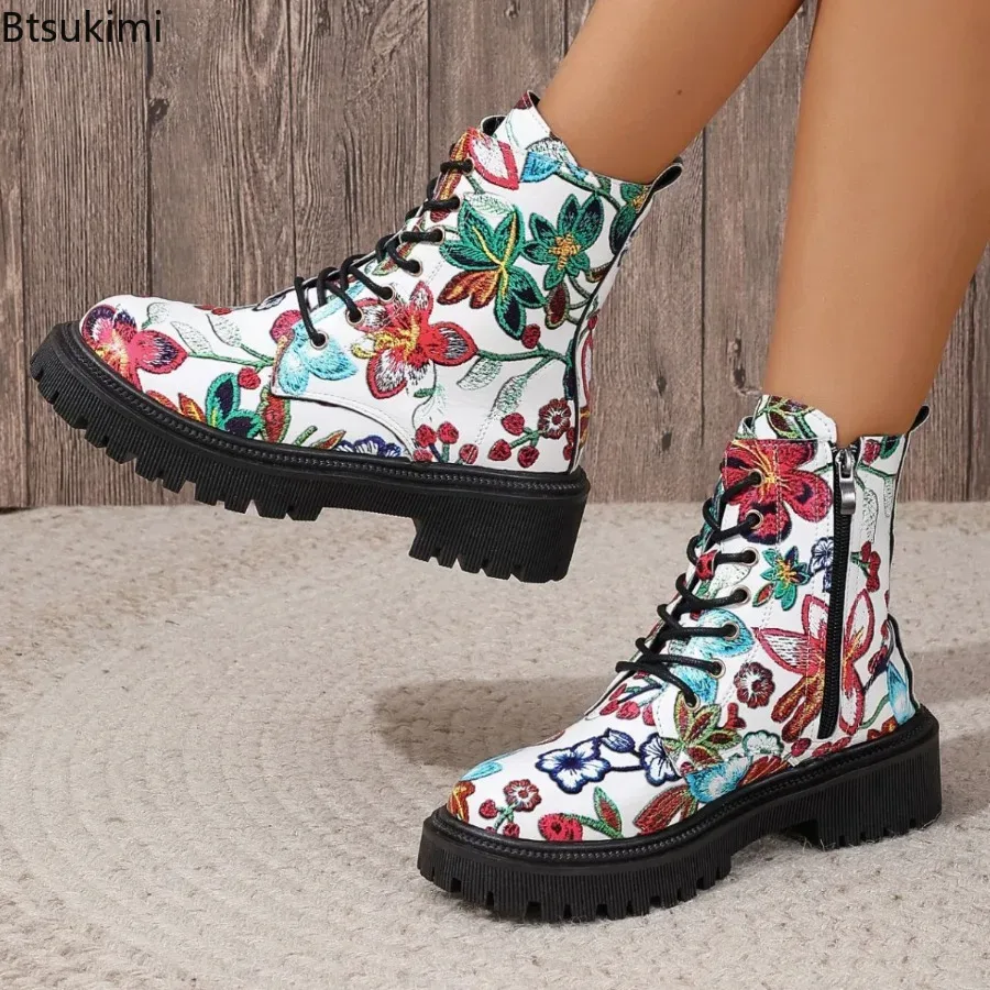 New Ethnic Fashion - New Fashion Women's Boots Side Zipper