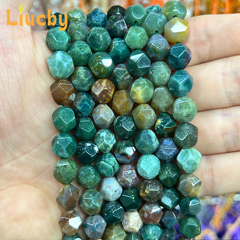 Natural Stone Faceted Indian a - Ethnic Fashion India review and price