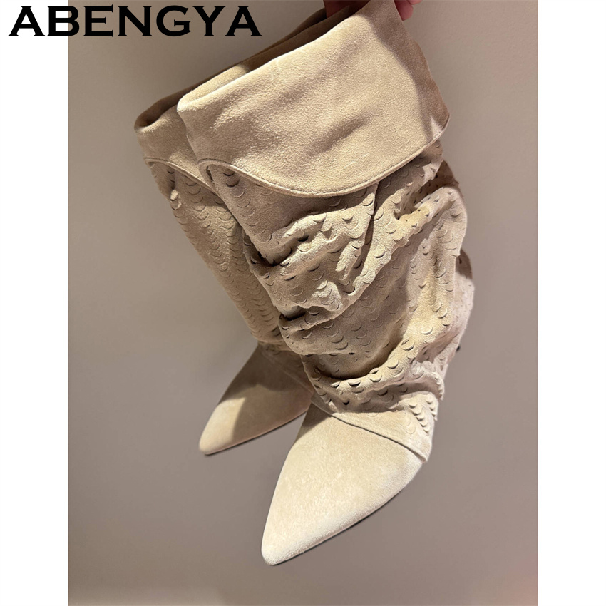 Women's Mid Calf Short Boots 2 - New Ethnic Fashion review and price