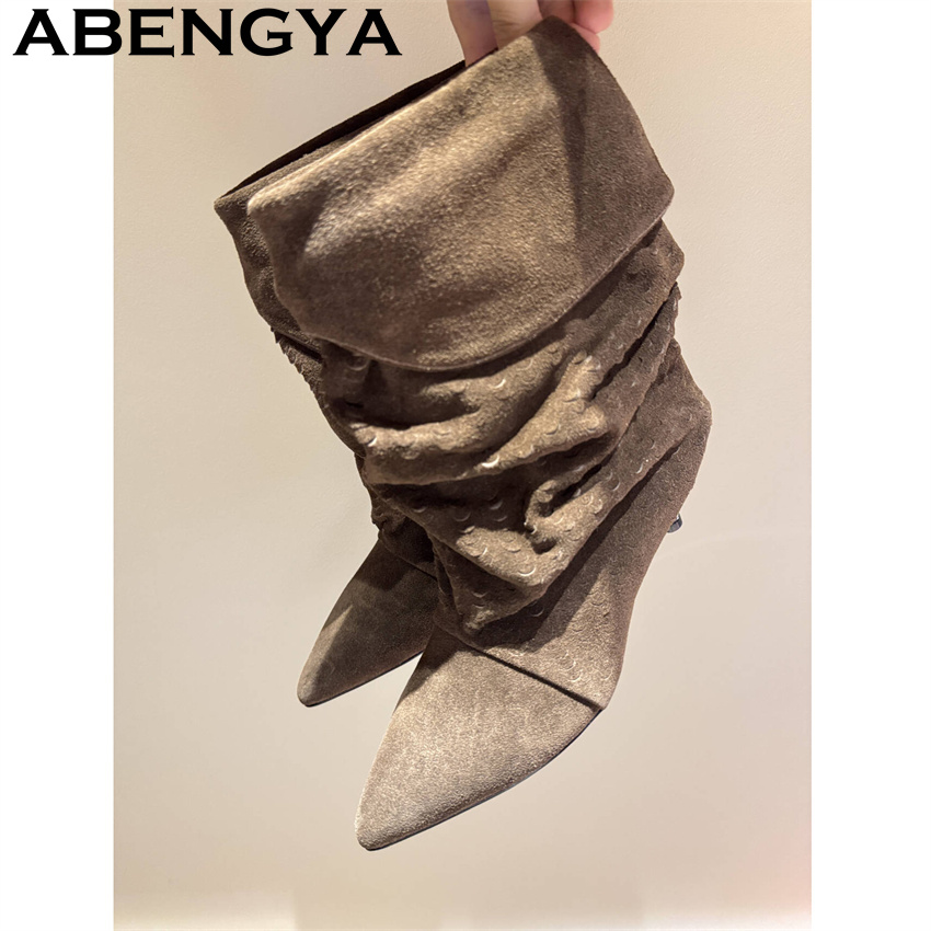 Women's Mid Calf Short Boots 2 - New Ethnic Fashion review and price