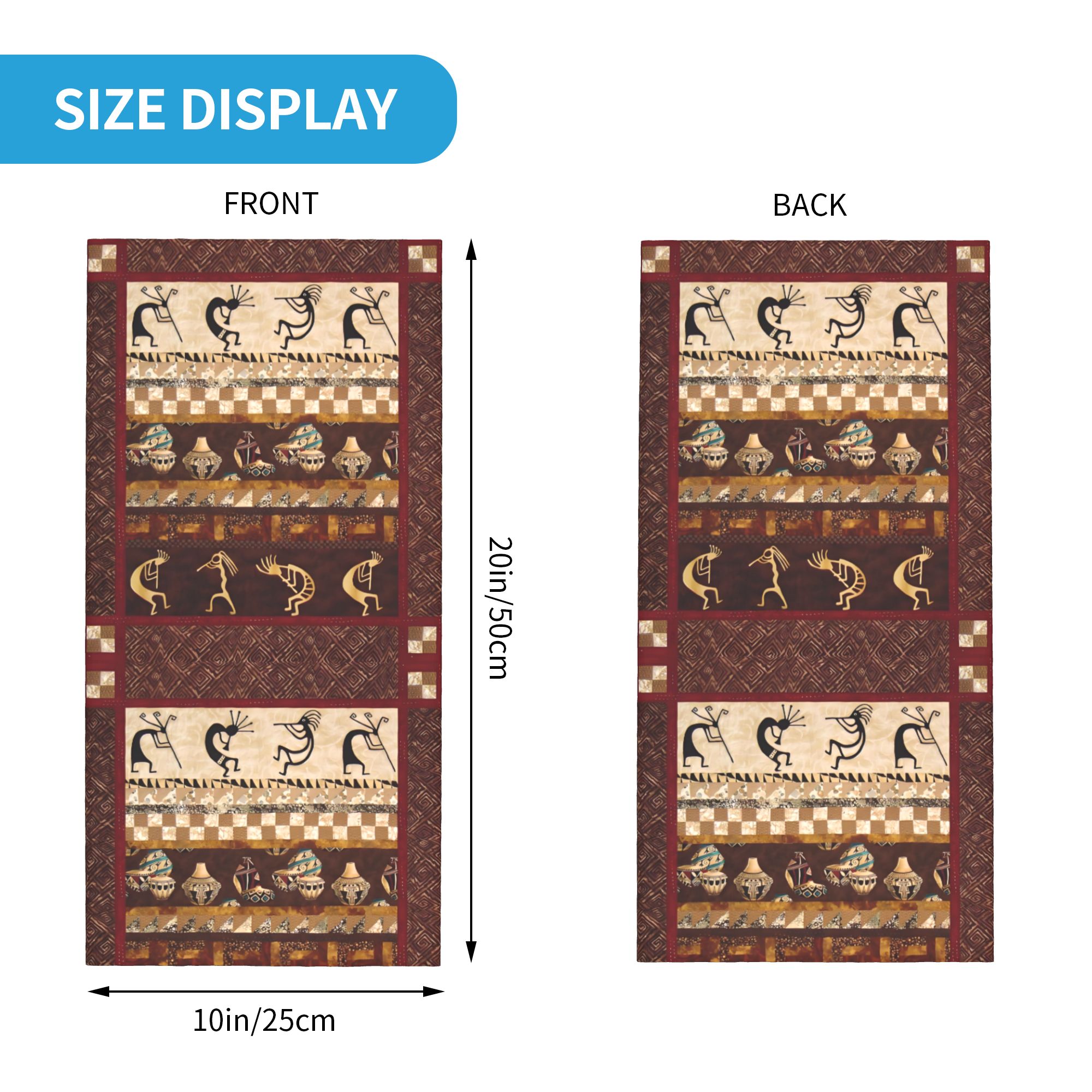 Custom Kokopelli Winter Headba - Ethnic Fashion Design review and price
