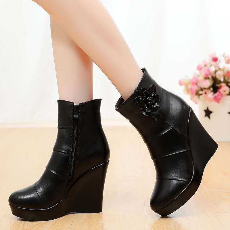 33-41 Plush Women's High Boots - Ethnic Modern Fashion review and price