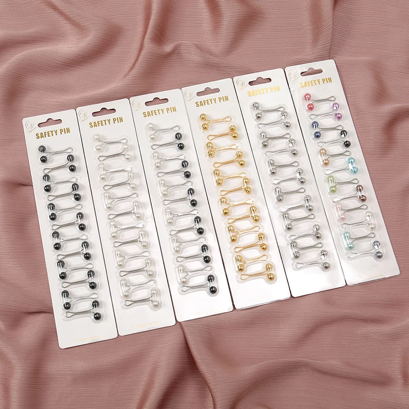 12pcs/Bag Muslim Hijab Pins Sc - Ethnic Modern Fashion review and price
