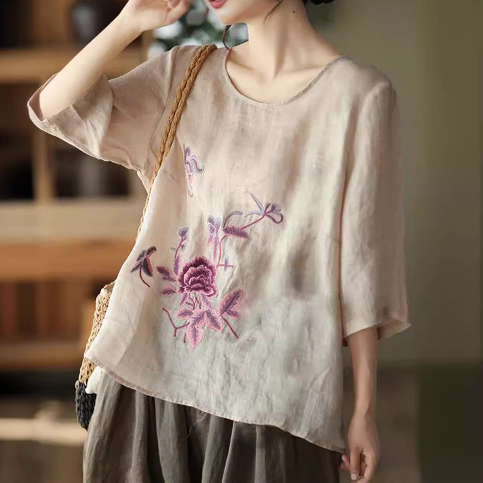 Plus Size Women's Summer Retro - New Ethnic Fashion review and price