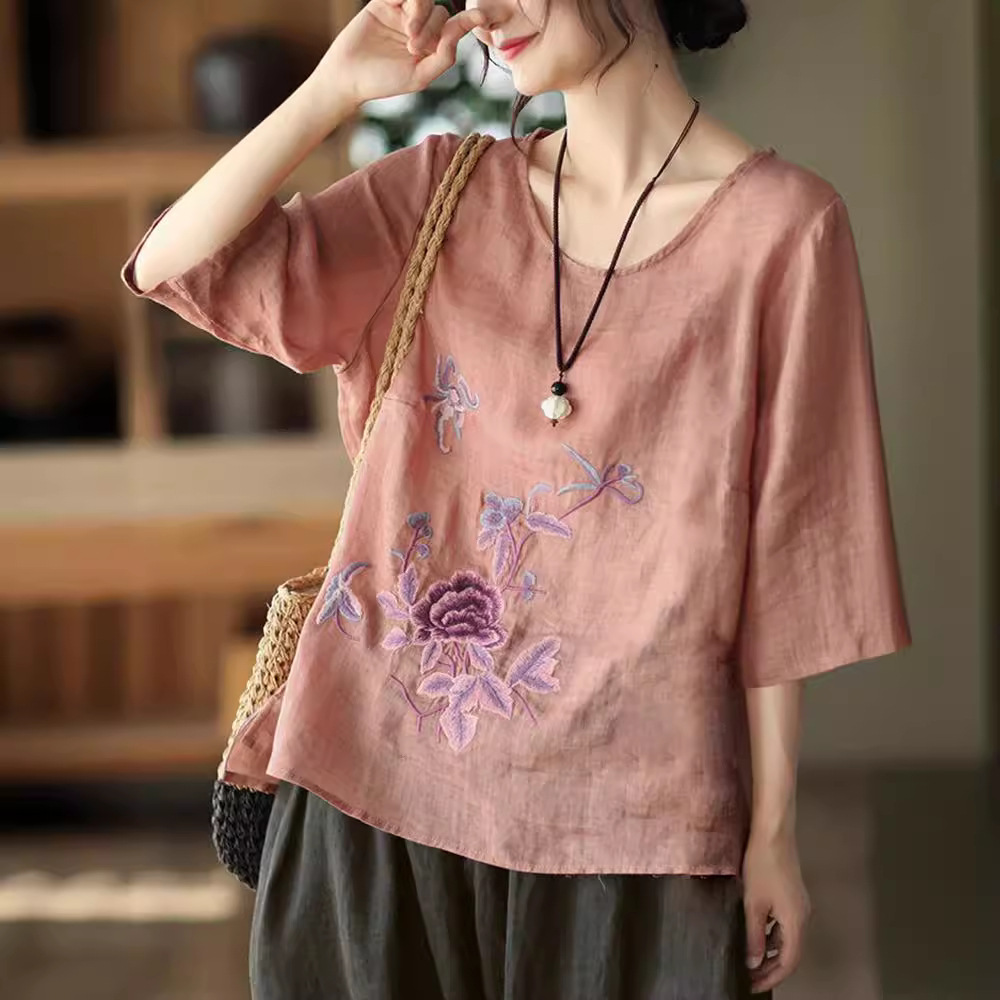 Plus Size Women's Summer Retro - New Ethnic Fashion review and price