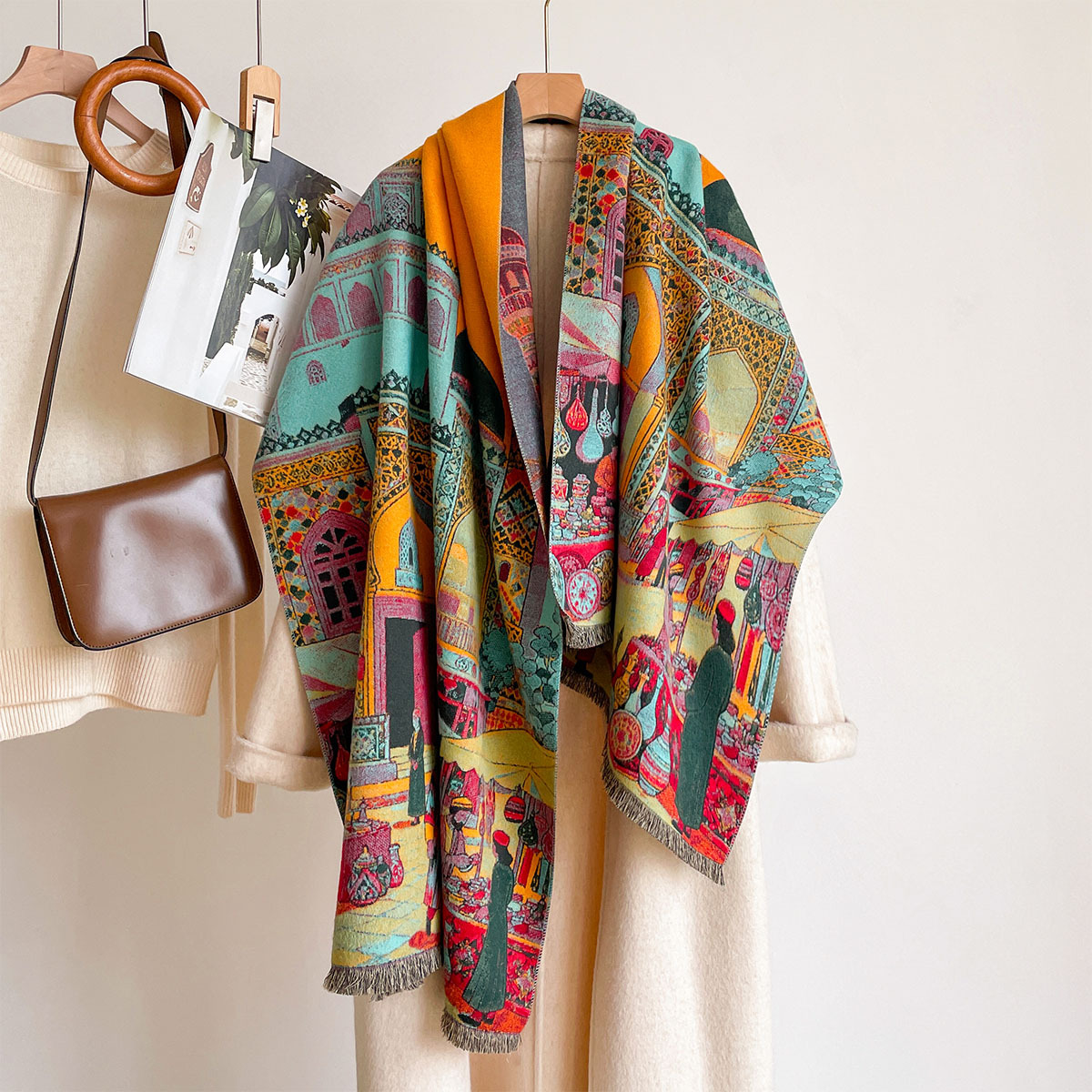 Autumn Winter Women Imitation  - Go Ethnic Fashion review and price