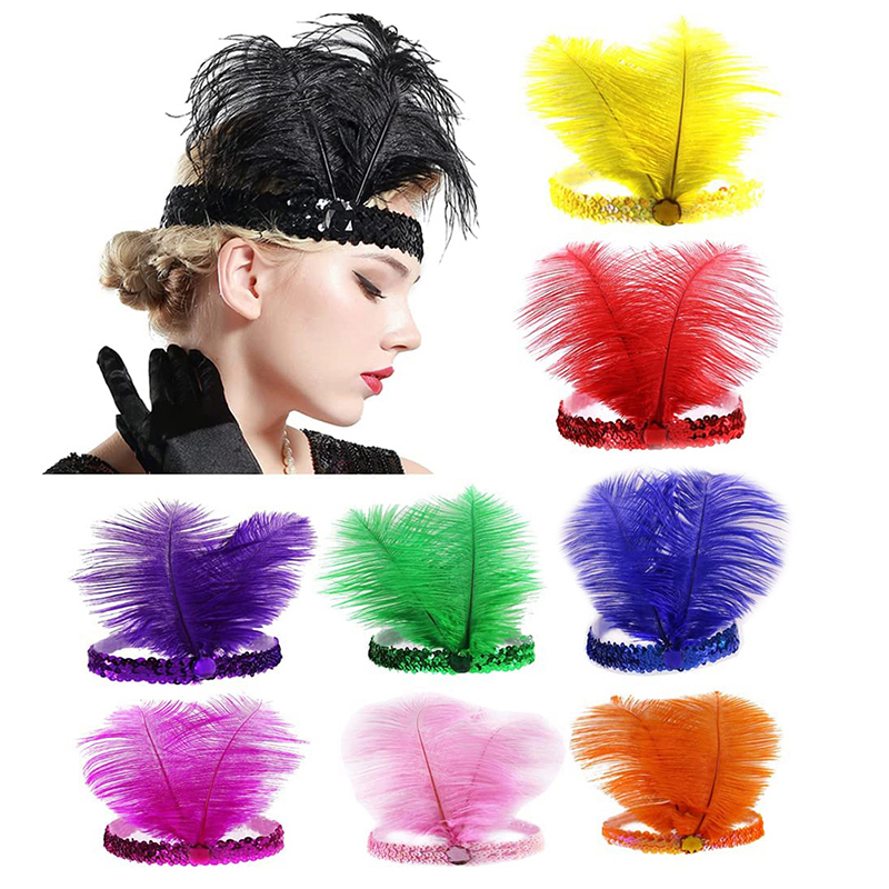 Sequins Feather Crystal Headba - Ethnic Fashion India review and price