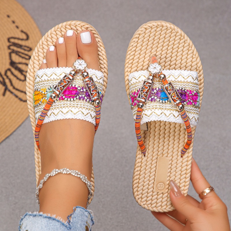 Women Slippers Outdoor Handwov - Ethnic Modern Fashion review and price