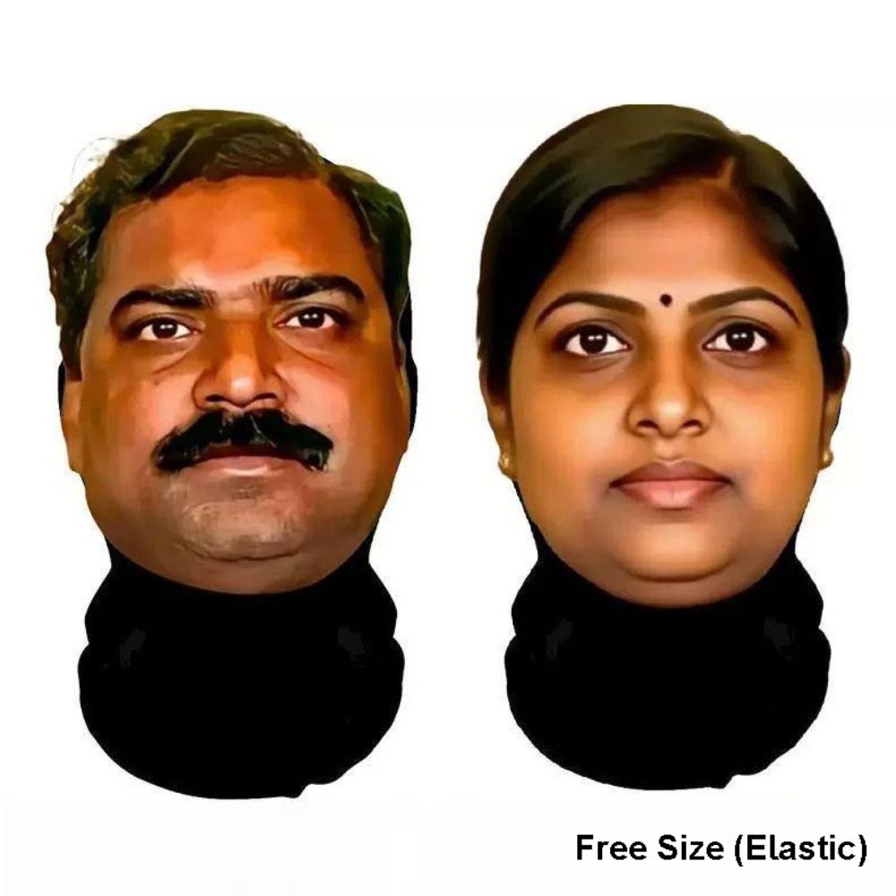 Funny Indian-style Mask Spoof  - Ethnic Fashion India review and price