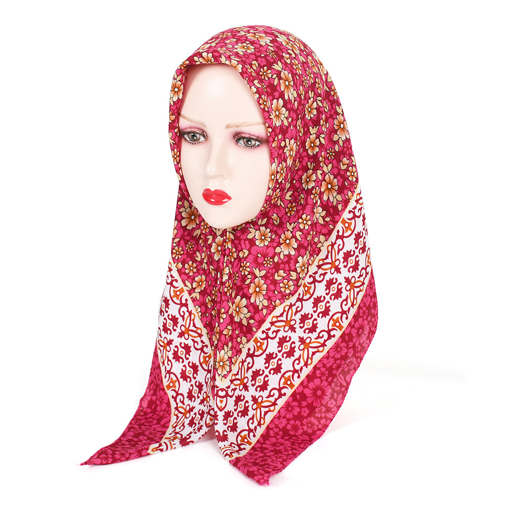 85*85cm Pastoral Style Women H - Ethnic Fashion Women review and price