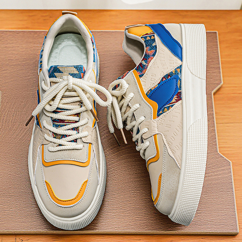 Men's Vintage Patchwork Platfo - Ethnic Modern Fashion review and price