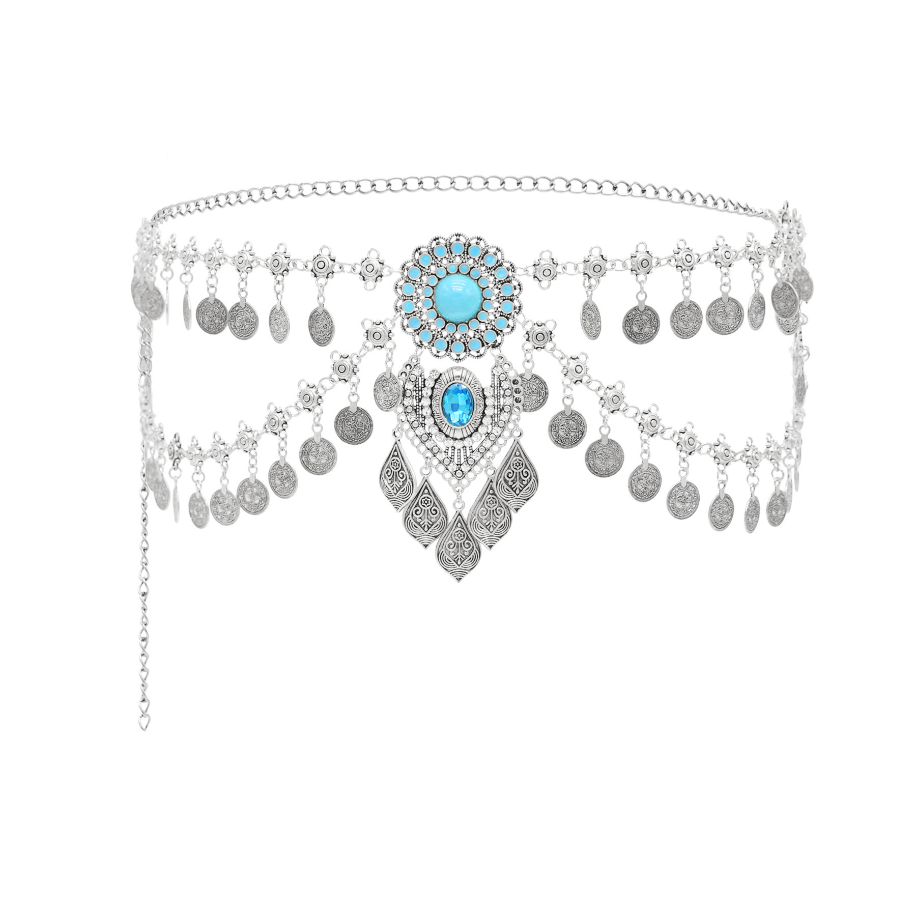 New Bohemian Coin Tassels Faux - Ethnic Modern Fashion review and price